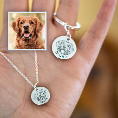 Pet Face Necklace